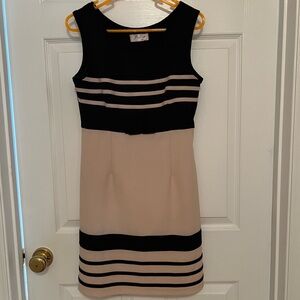 Black and tan business, professional dress